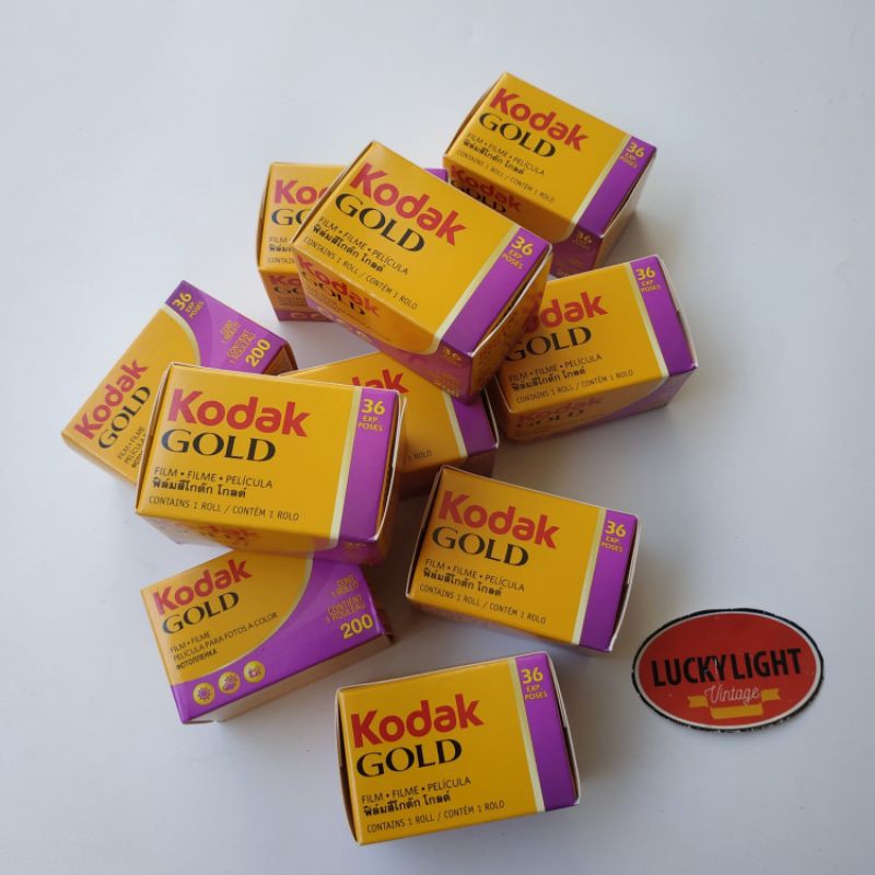 Roll Film Kamera Analog 35Mm Kodak Gold 200 | Shopee Indonesia