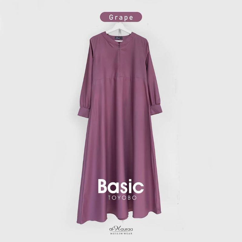 Gamis Preloved Al Hauraa - Gamis Basic Toyobo - Gamis Toyobo Al Hauraa - Gamis Katun Toyobo - Gamis 