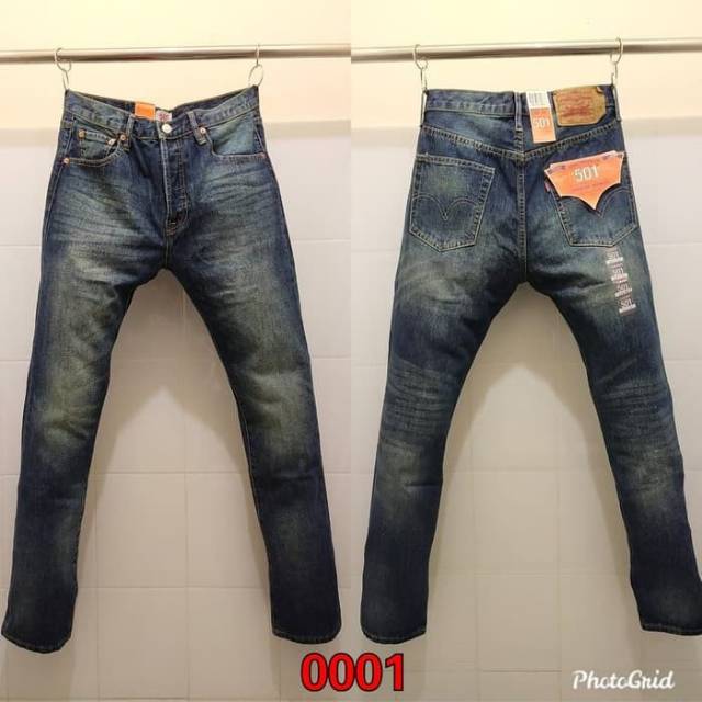 CELANA JEANS LEVIS 501 ORIGINAL JAPAN FIT