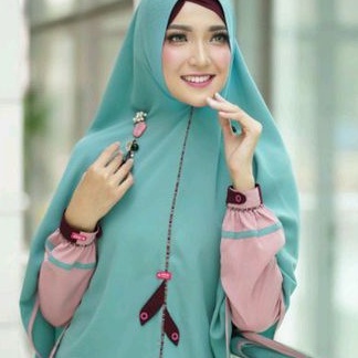 Set gamis aulia ori syar'i syari model terbaru 2022, warna sangat menarik, bahan adem banget nyaman 