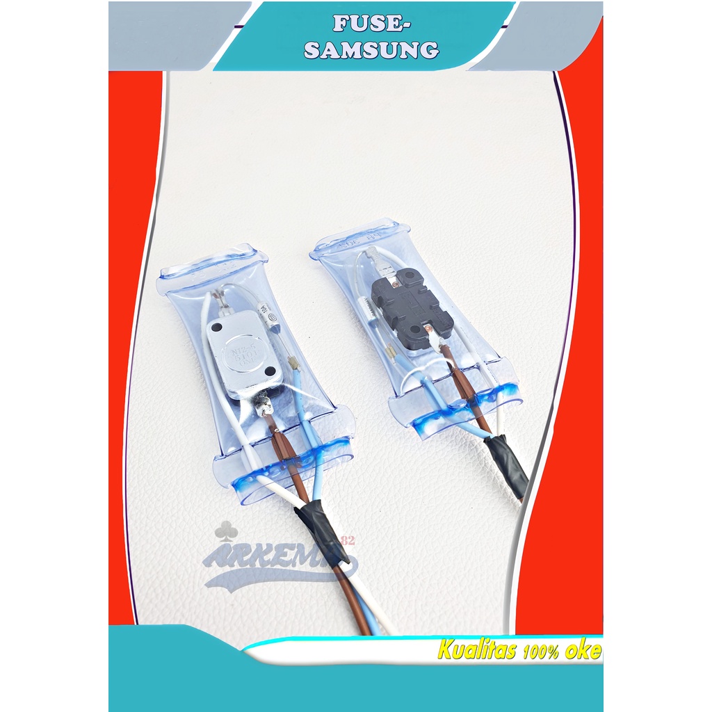 FUSE BIMETAL SAMSUNG 3 KABEL SET | FUSE BEMETAL 3 KABEL | DEFROST BIMETAL | FUSE 3 KABEL | FUSE SAMSUNG