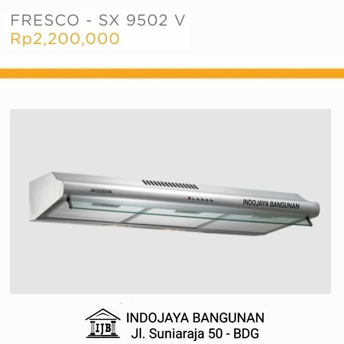 hanya disini] Exhaust Fan ORI MODENA /FRESCO - SX 9502V /Cooker Hood /Penyedot Asap