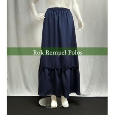 Rok Flarel I Rok Lebar dengan keliling 200cm I Rok wollycrepe I Rok Panjang I Rok polos