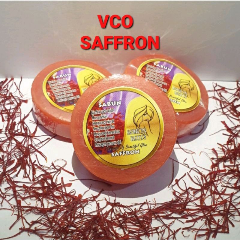 VIRAL SABUN WAJAH SAFFRON EFEK GLOWING 20 gr