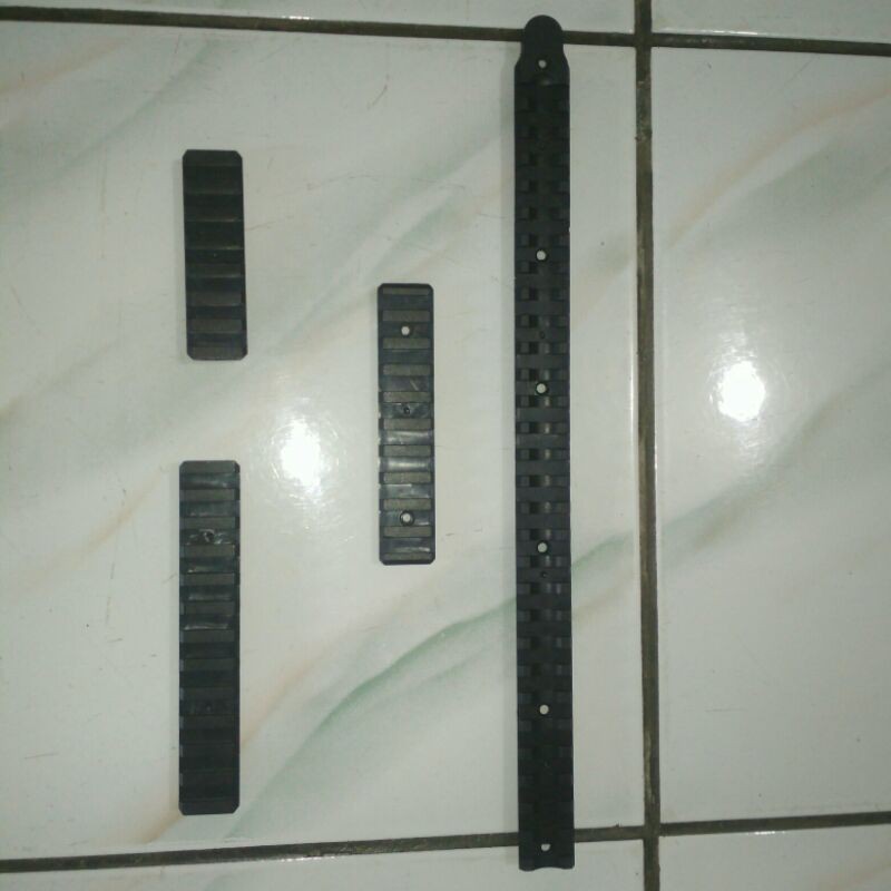 PICATINY RAIL SET + BAUT PICATINY BAWAAN KAC PDW BISON DCOBRA NEW