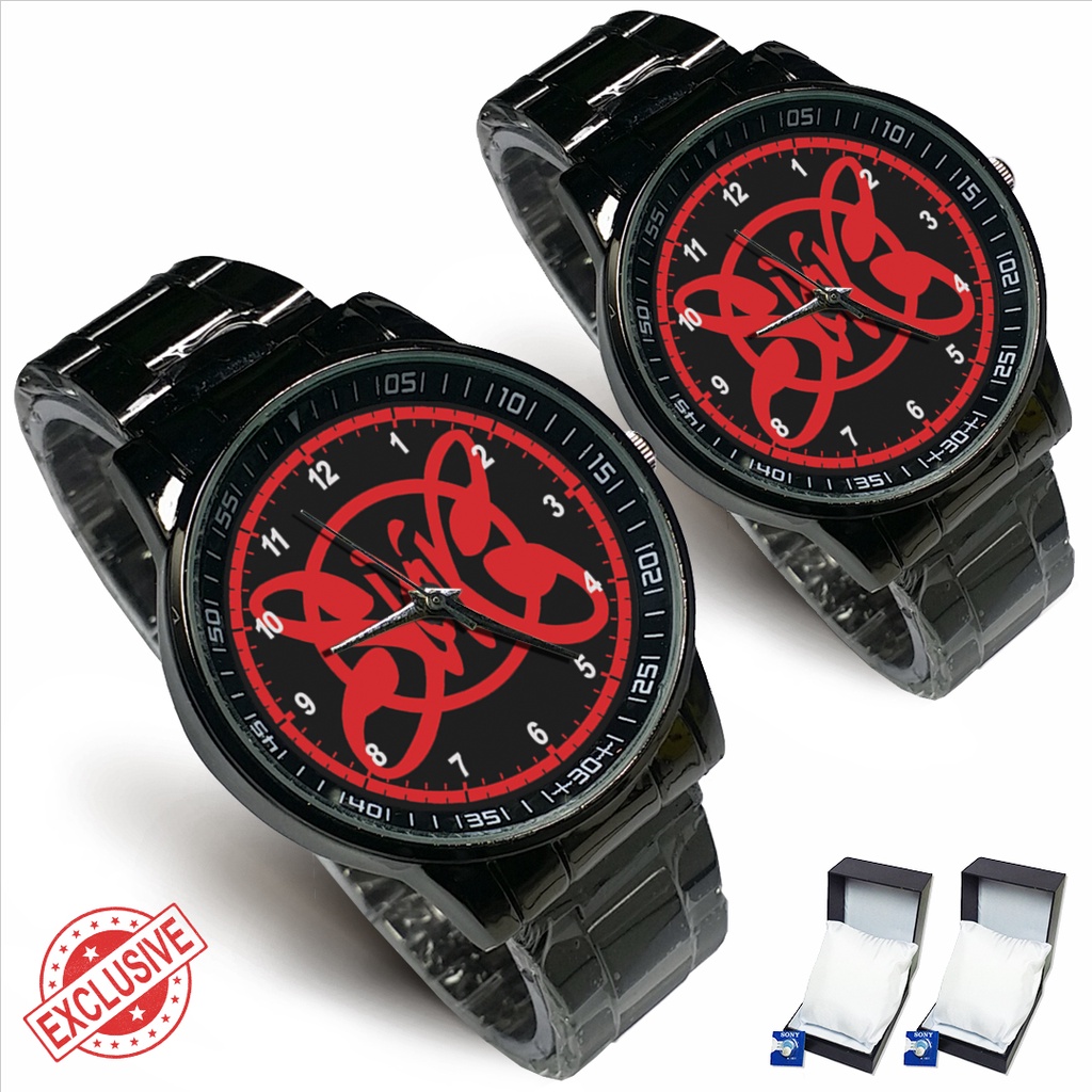 Jam Tangan Rantai Couple SLANK BAND - 1 (Mantul)