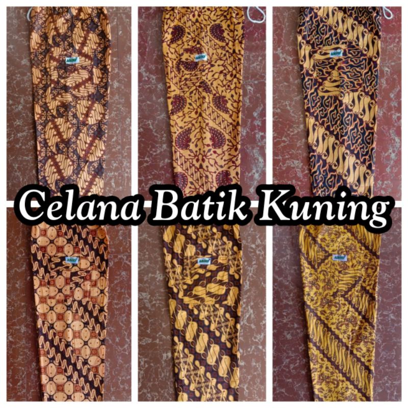 Celana Batik Panjang Ukuran Standar/Celana Boim/Celana Murah/Celana Betawi/Celana Batik Pekalongan/COD