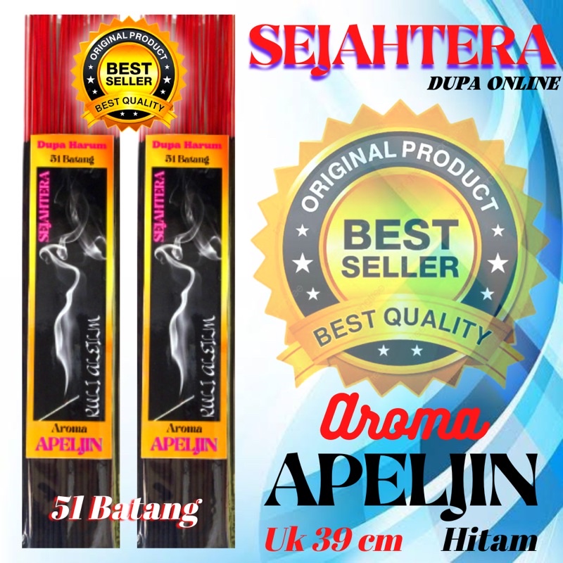 Hio Dupa Ritual “APEL JIN” Kuli Aleilm Misik 51 Batang HITAM