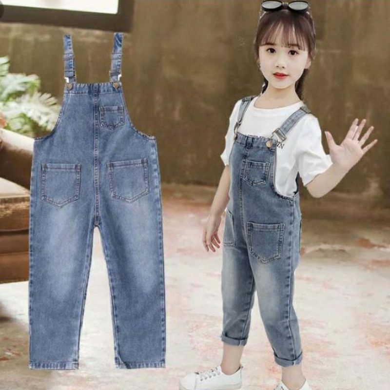 OVERALL CELANA ANAK/ JAMPSUIT ANAK UMUR 3-7 TH