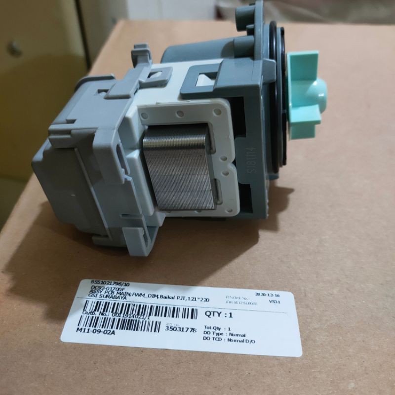 Pompa Pembuangan/ Drain pump mesin cuci Samsung All tipe