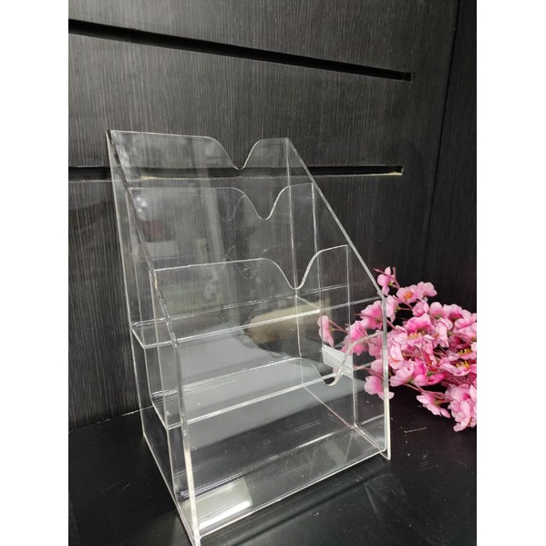 

Acrylic brosur A5 3 susun