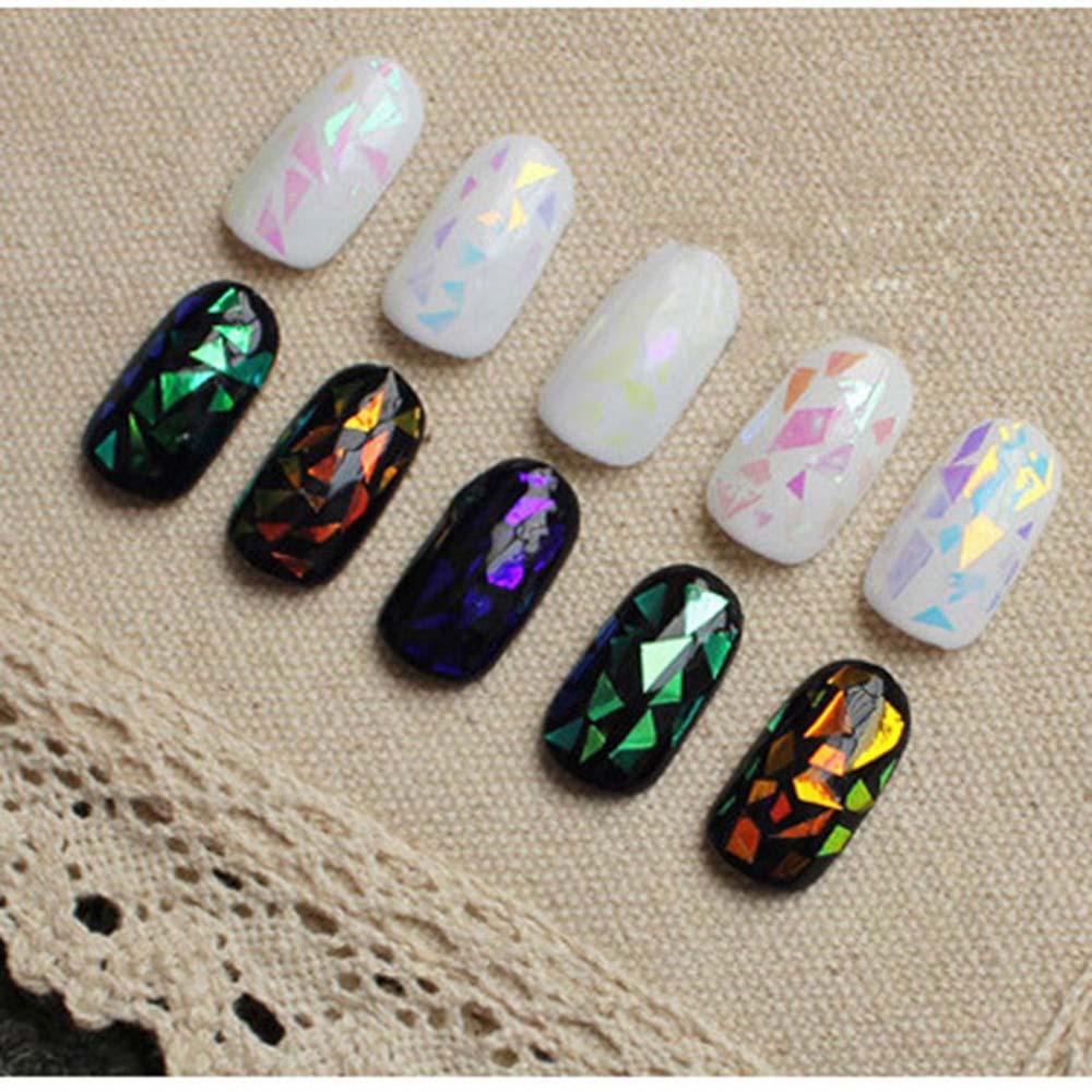 AUGUSTINA Agustinina Nails Art Dekorasi DIY Transfer Paper Nail Stiker Nail Foil Film