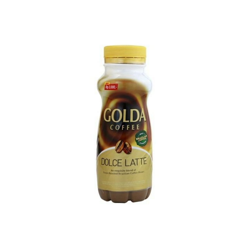 GOLDA Coffee Dolce Latte Kopi Siap Minum Botol 200ML