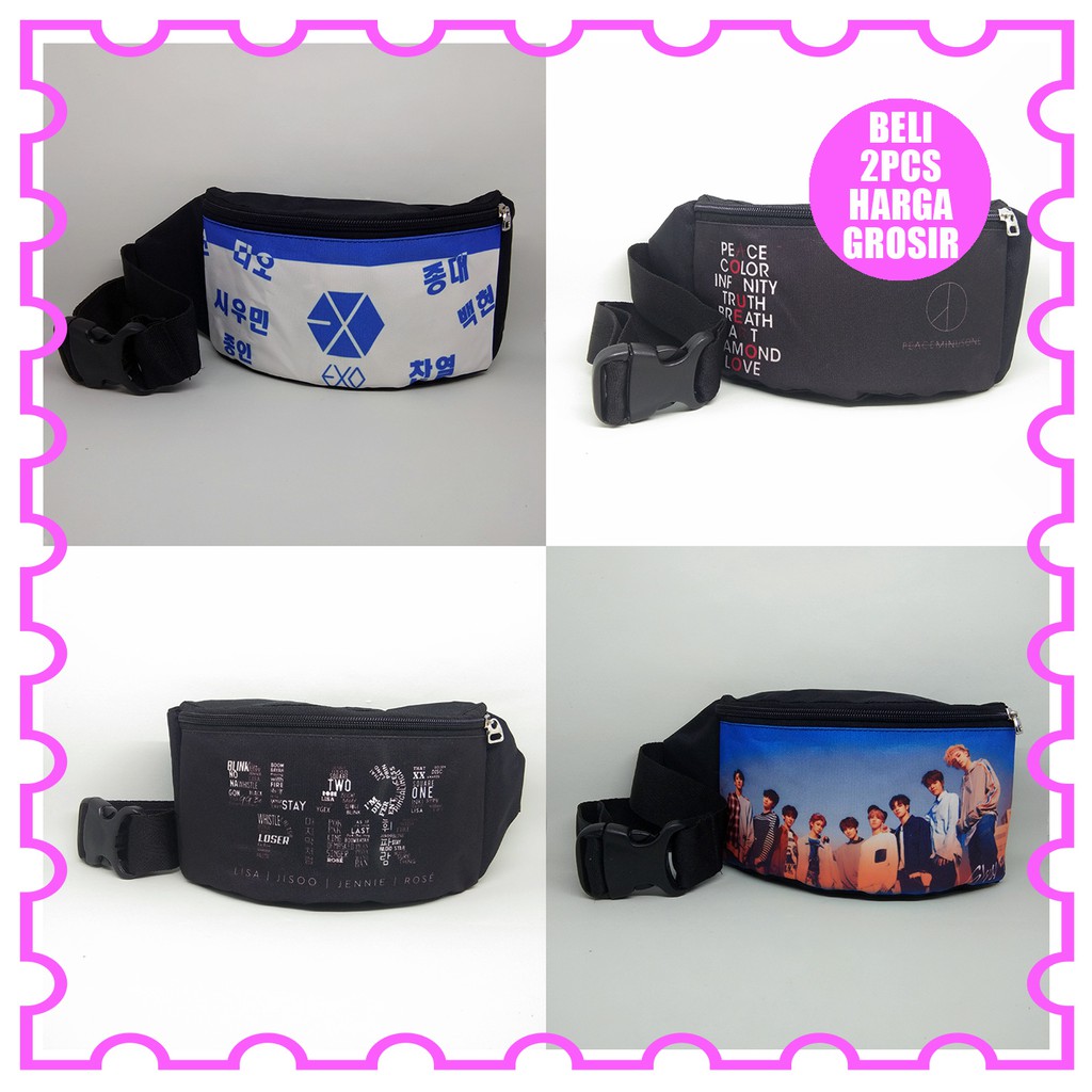 tas kpop / waistbag / tas slempang 4