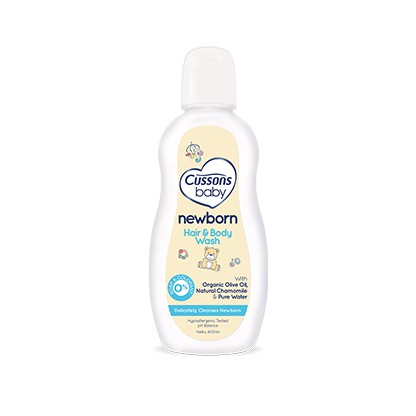 Cussons Baby NewBorn Hair&amp;Body Wash 200ml/popokcibarusah