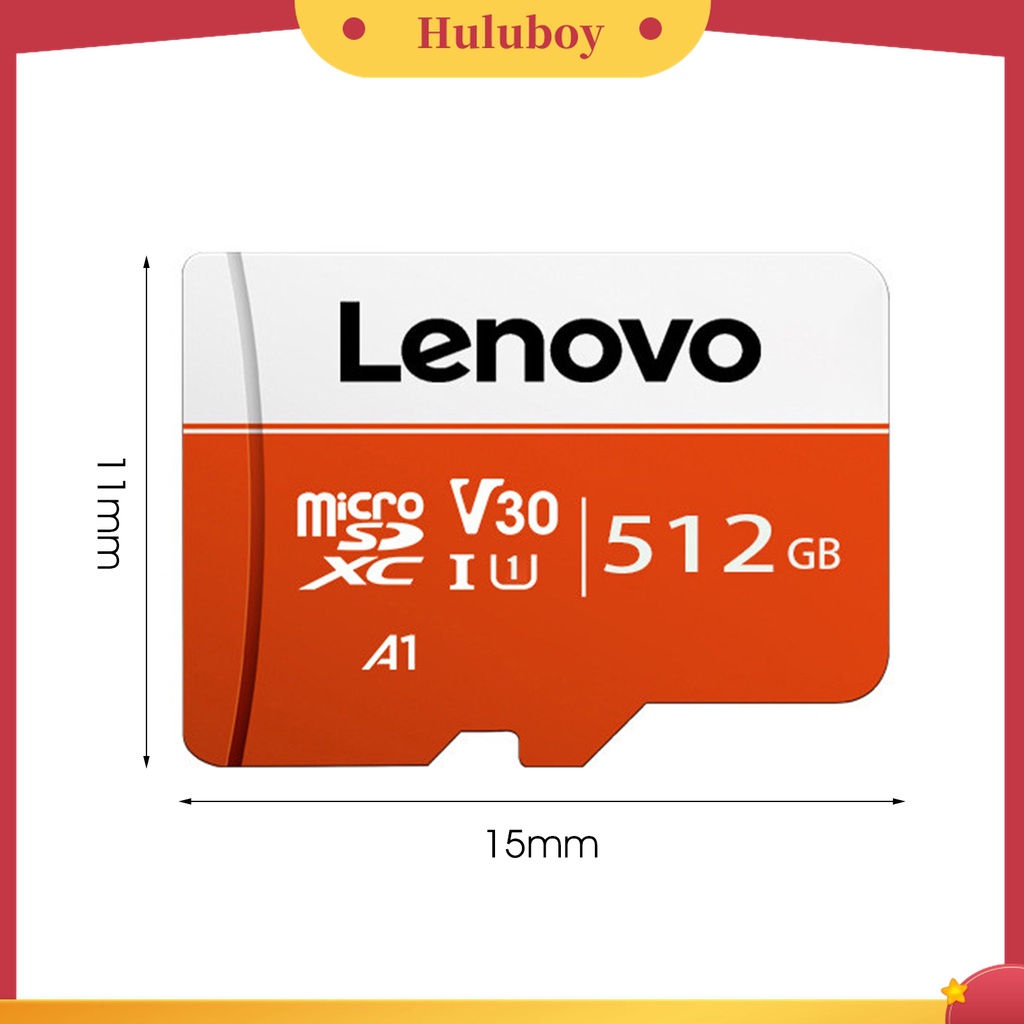 Kartu Penyimpanan Data Universal Kapasitas Tinggi Untuk Lenovo 128 / 256 / 512GB / 1TB TF Flash