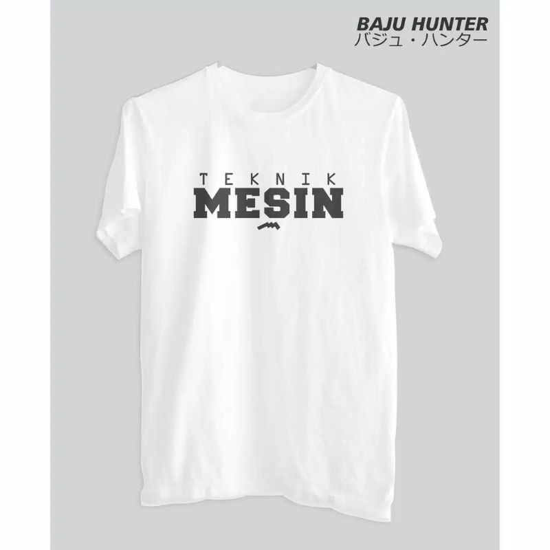 t-shirt baju Kaos TEKNIK MESIN