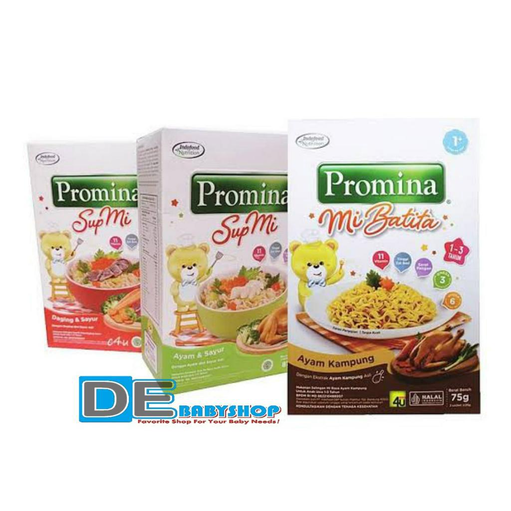 Promina Sup mi 85gr / Promina Sup mi Ayam sayur / Promina Sup mie daging sayur