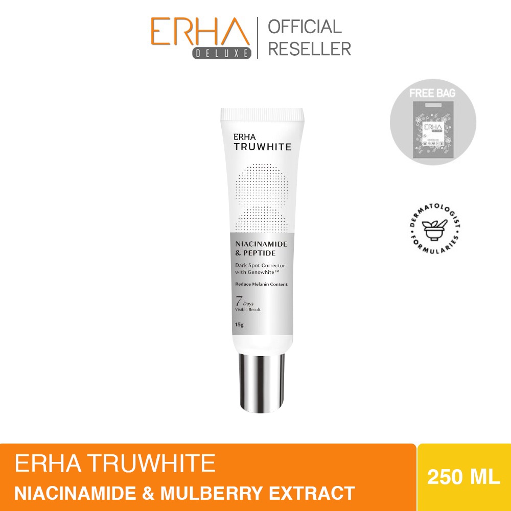 ERHA Truwhite Niacinamide &amp; Peptide Dark Spot Corrector - Krim Flek Hitam