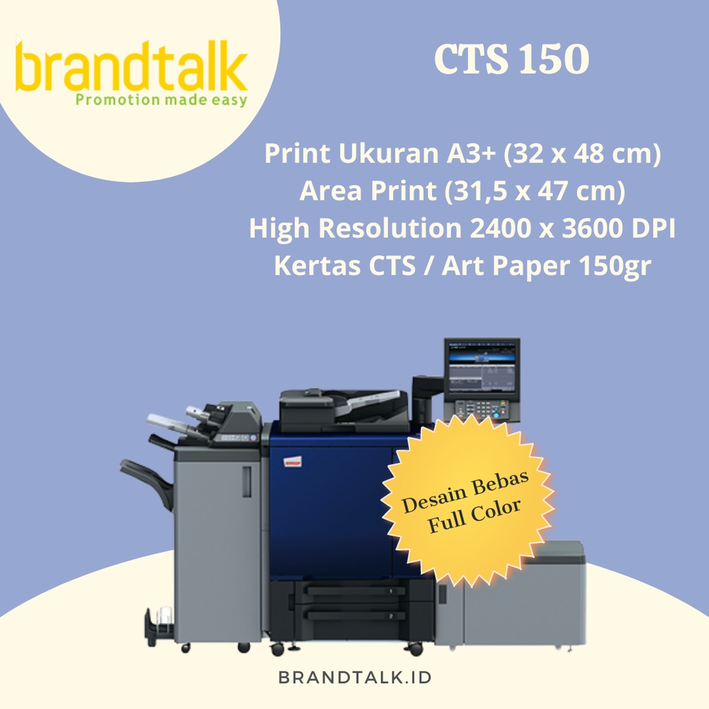 

Cetak Print On Demand Kertas CTS 150 gr Ukuran 32,5 cm x 48 cm