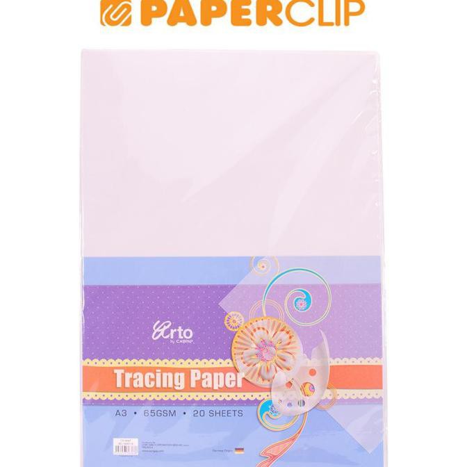 

Jual Tracing Paper Arto A3 20Lbr 65Gsm 80-36367-8 Berkualitas