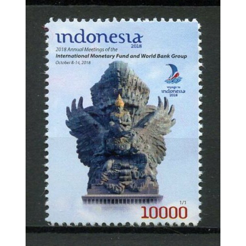 

Perangko Indonesia Serie IMF & Bank Dunia 2018