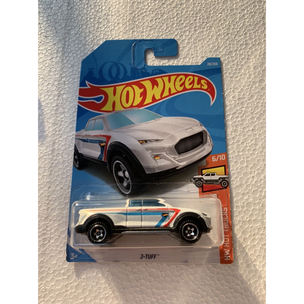 HOT WHEELS HOTWHEELS 2-TUFF PICKUP PUTIH HW HOT TRUCKS DIECAST MOBIL DOUBLECAB DOUBLE CABIN LANGKA