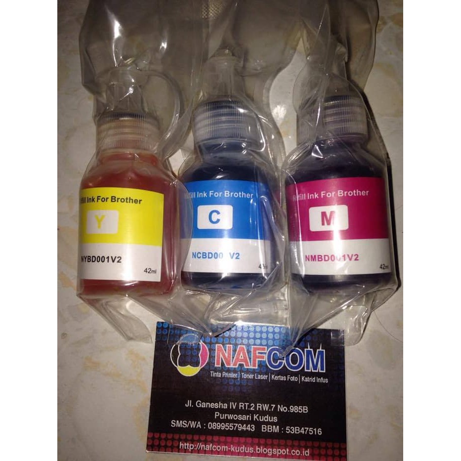 Tinta Isi Ulang Refill Printer Brother BORIGINAL Quality ...