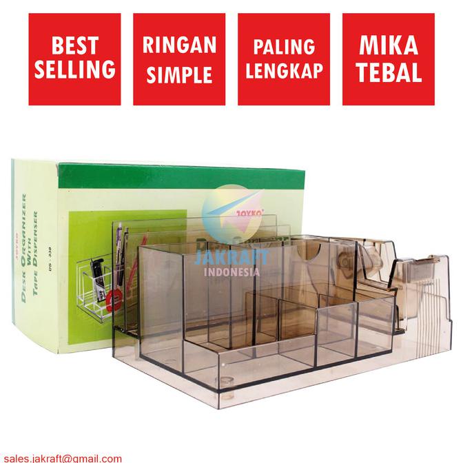 

Big Sale Desk Set KENKO K-238 Tempat Alat Tulis Pensil Meja Terlengkap - JOYKO DS-338 Cuci Gudang