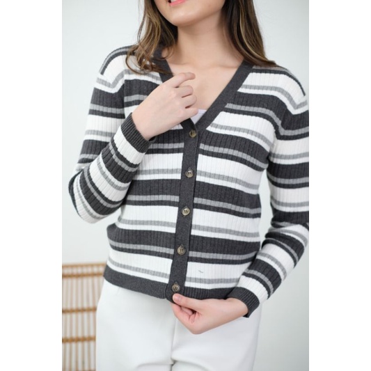 MIN JEE KNIT CARDI- CARDIGAN WANITA