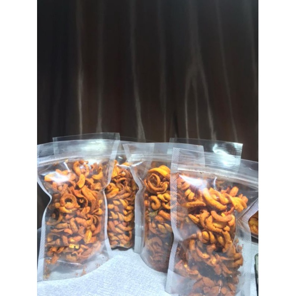 

snack ulir murah spiral bantat pedas 50gram 2 pcs