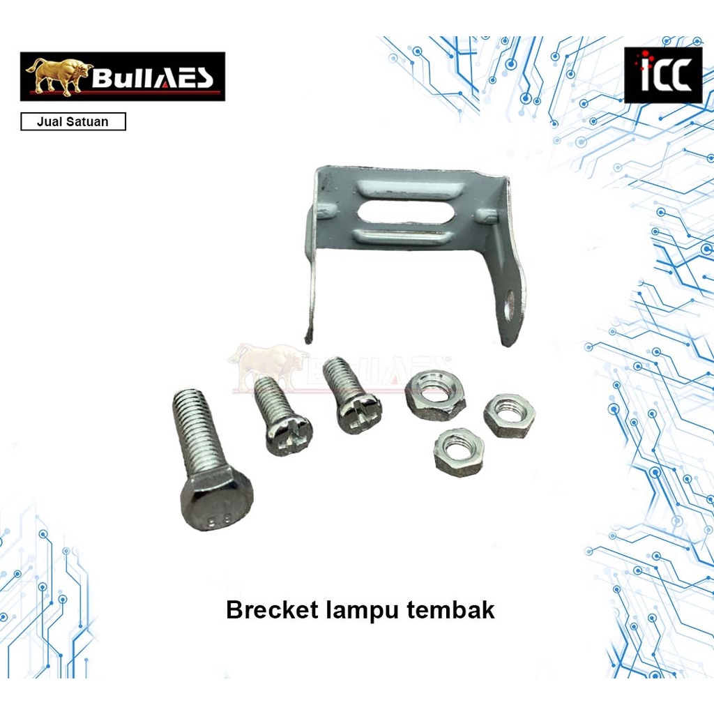 LAMPU TEMBAK LED 6 MATA LURUS TEBAL CWL 3030 Led Bar GRADE B MERK ICC I LAMPU SOROT LED SKU-2577