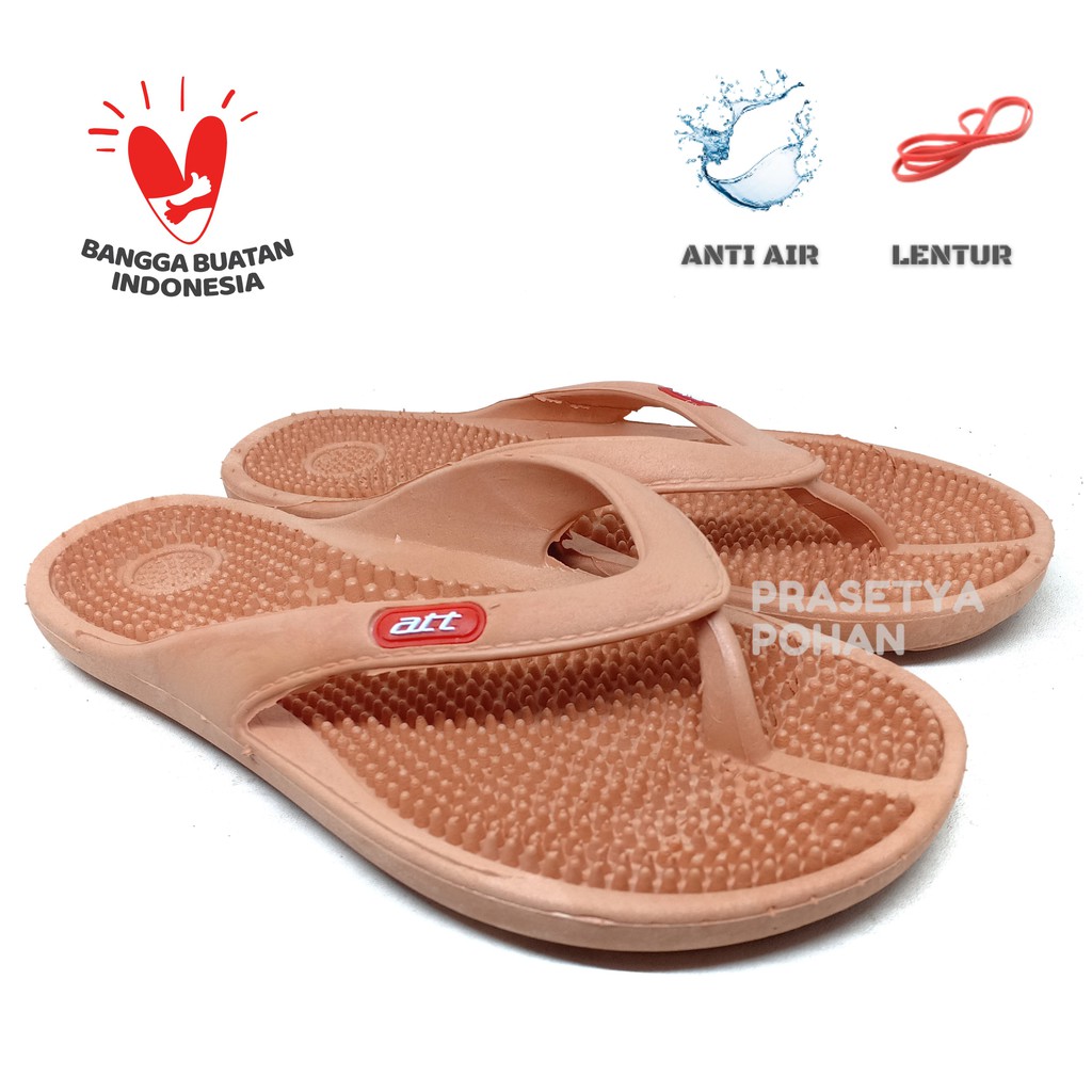 Sandal Jepit Kesehatan Wanita Anti Air dan Lentur ATT - Sendal Kesehatan Jepit Wanita