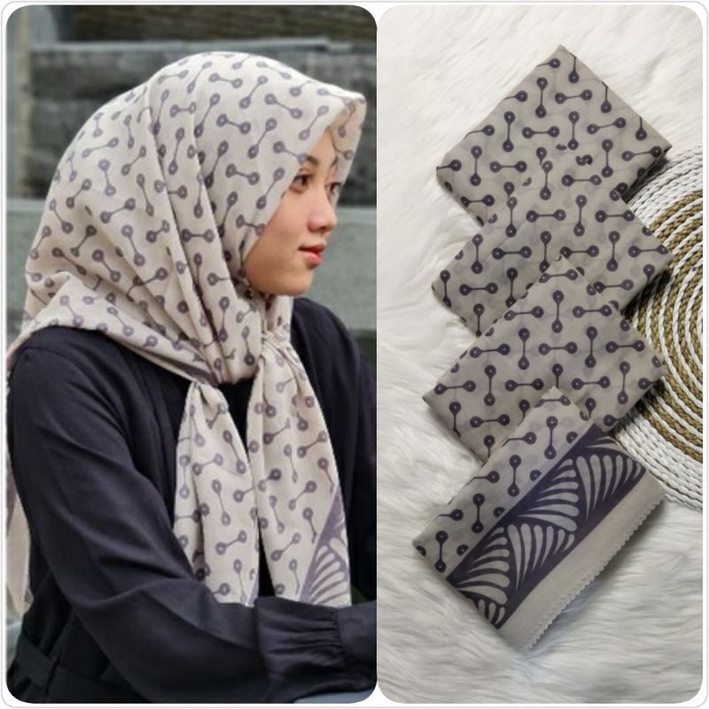 HIJAB KORAN ARAB KOREA AKSARA JAWA MURAH VIRALL-Voal 1