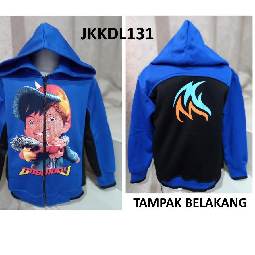 ♡ Jaket Anak Cowok Motif Boboiboy - Jaket Anak Laki Boboiboy - Jaket Anak Boboiboy ֍