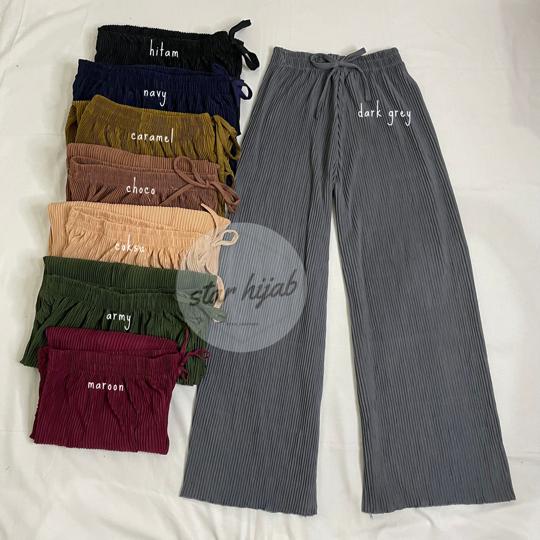 KULOT MIDI LIDI  / celana palazzo by star hijab