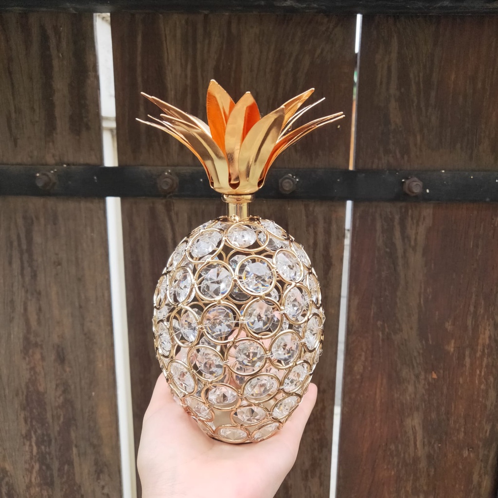 Ornamen Kristal Buah / Dekorasi Ruang Tamu Kristal