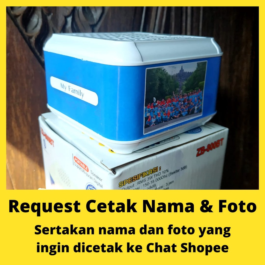 SPEAKER MUROTTAL AL QURAN SPIKER MUROTAL DIGITAL AL-QUR'AN 24 JAM 30 JUZ BANYAK QORI BISA BLUETOOTH