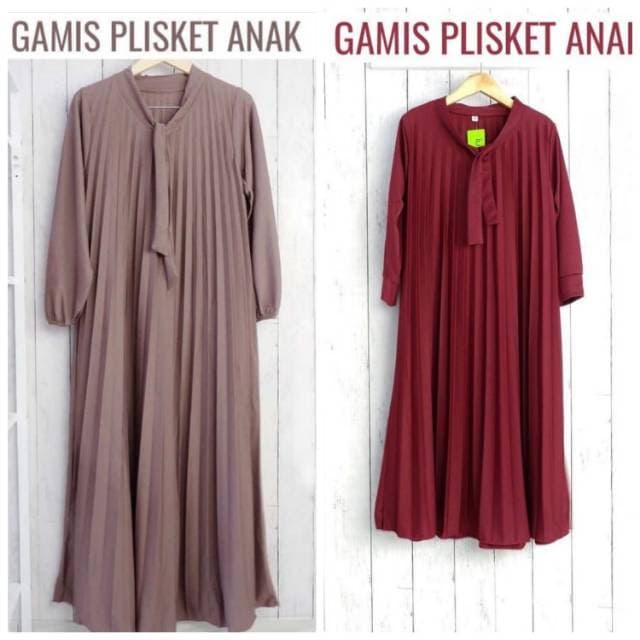 GAMIS MAXY ANAK PEREMPUAN USIA 3-6 TAHUN / DRES ANAK PEREMPUAN / GAMIS PLISKET ANAK / BAJU MUSLIM ANAK PEREMPUAN