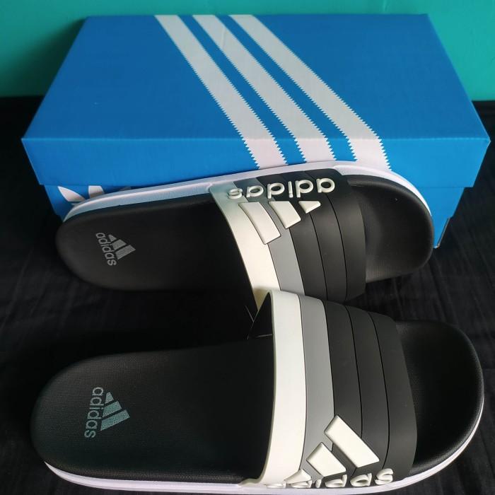sandal Adidas pria full karet original size 39-44 casual sport gym neo