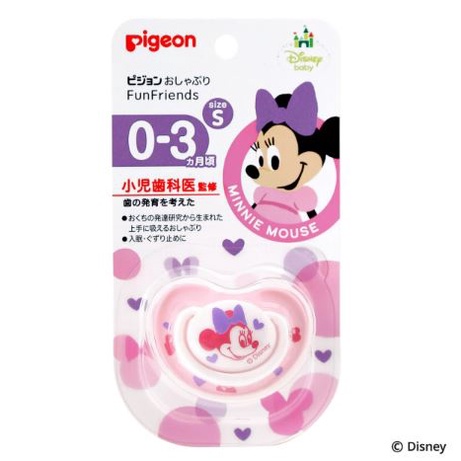 PIGEON PACIFIER FUNFRIENDS MINNIE SIZE S 050255 / EMPENG