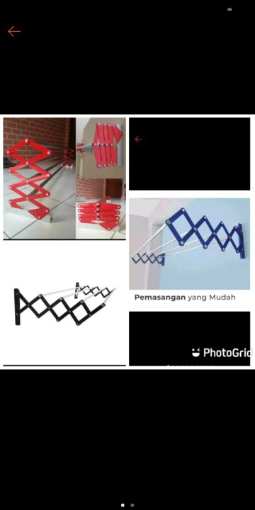 Jemuran Dinding Minimalis