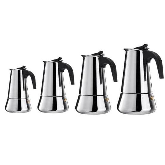

Murah Meriah Cp0200Ss - 200Ml Teko Kopi Stainless Steel Untuk 4 Cup / Moka Pot