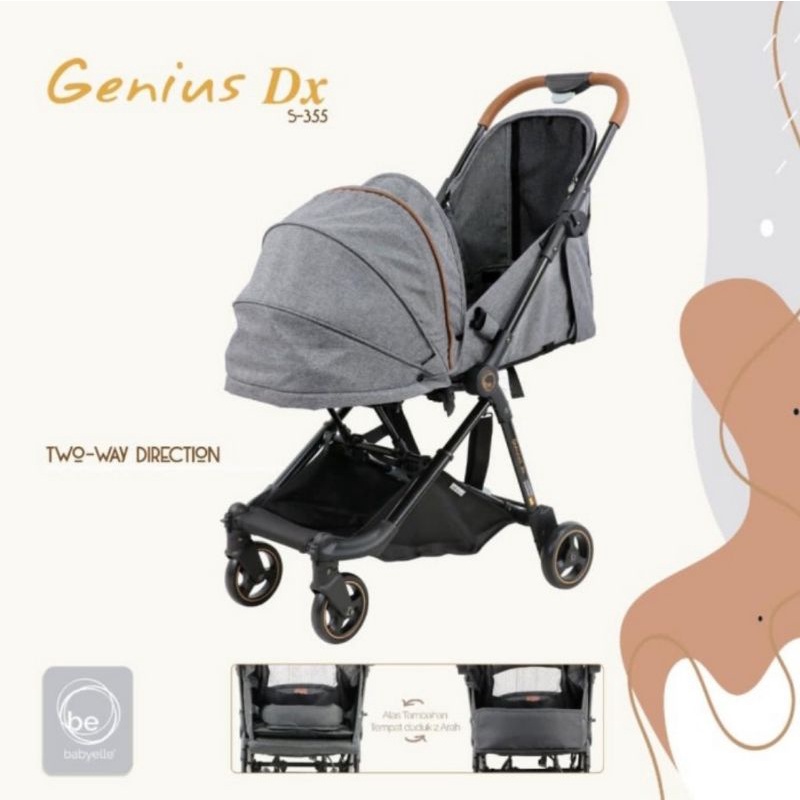 Stroller Babyelle Genius DX S-355 / Kereta Dorong Bayi Babyelle Genius
