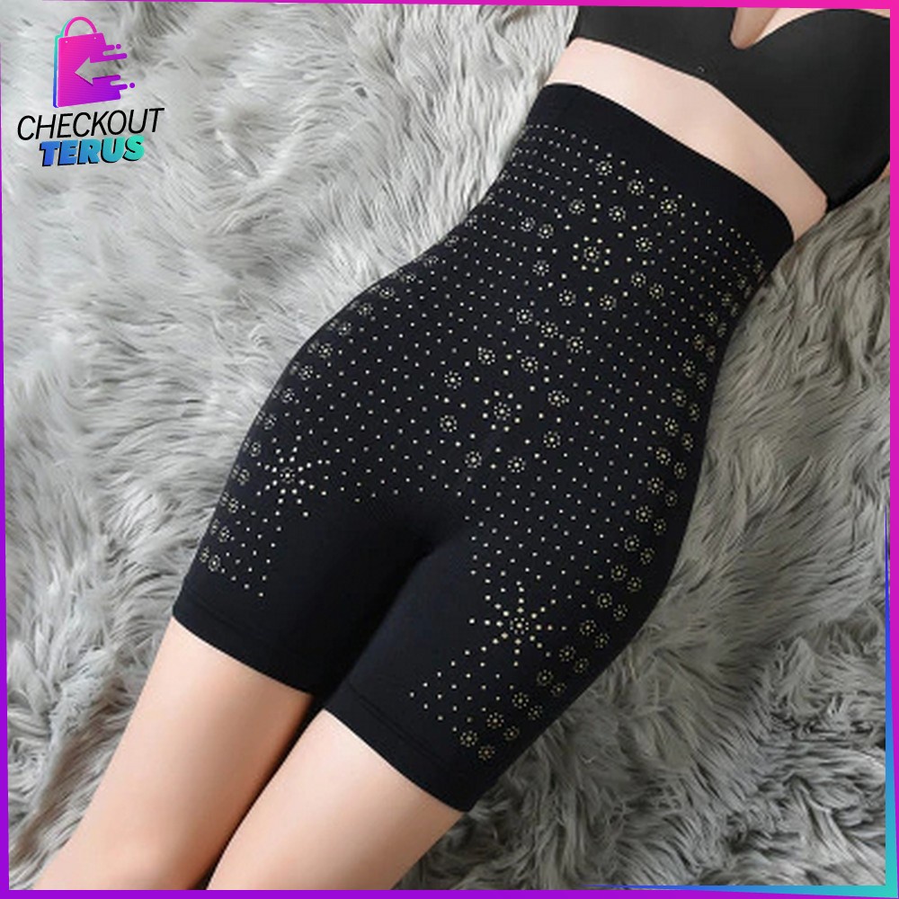 CT P111 Celana Korset Pelangsing Perut Wanita Korset Infrared Korset Slimming Pants Corset Stagen Pengecil Perut Wanita Celana Pengecil Perut Wanita