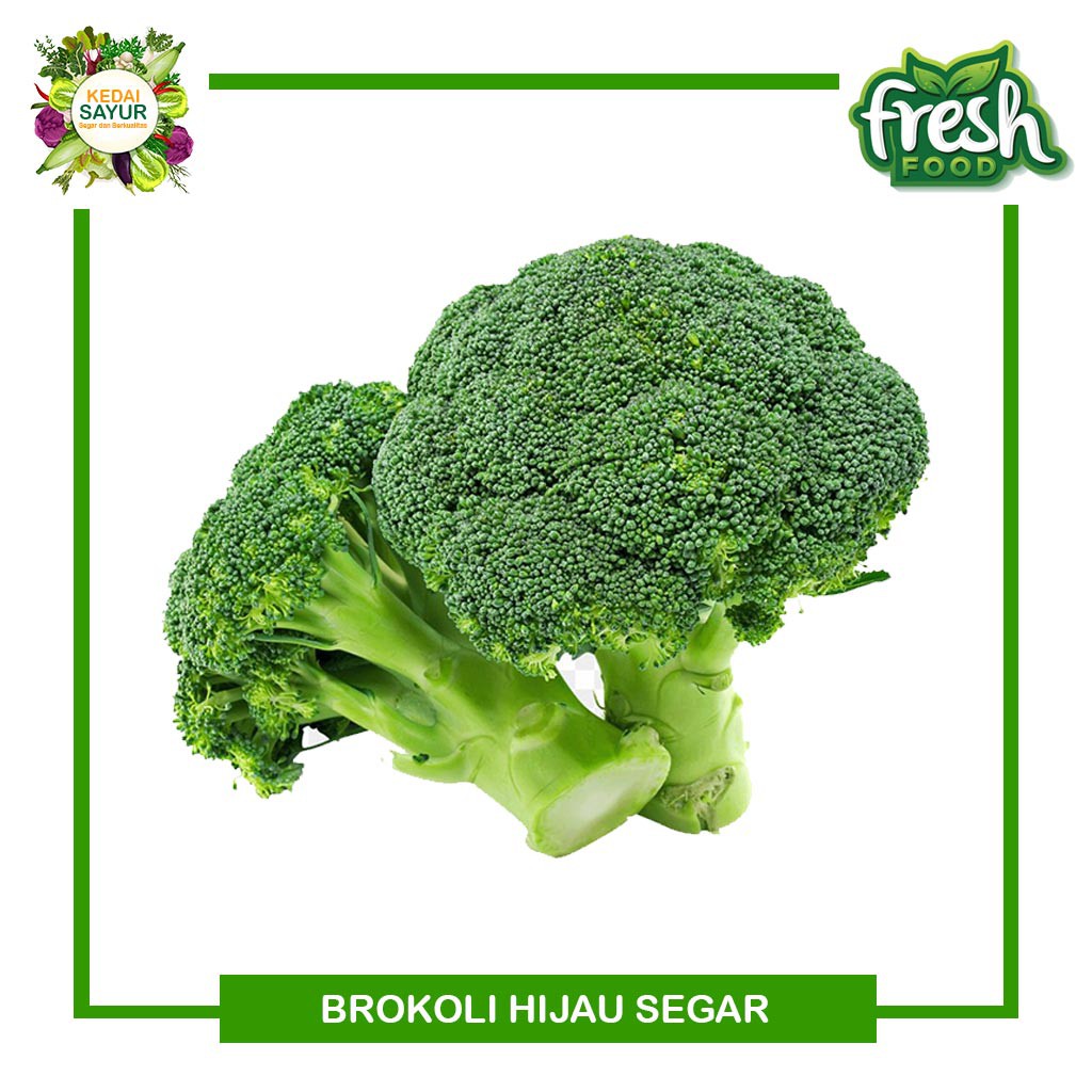 

Brokoli Hijau Segar / Broccoli 250 Gram - Gerai Sayur Segar Depok