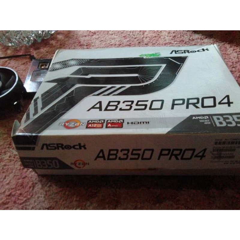 Asrock AB350 PRO4 Motherboard