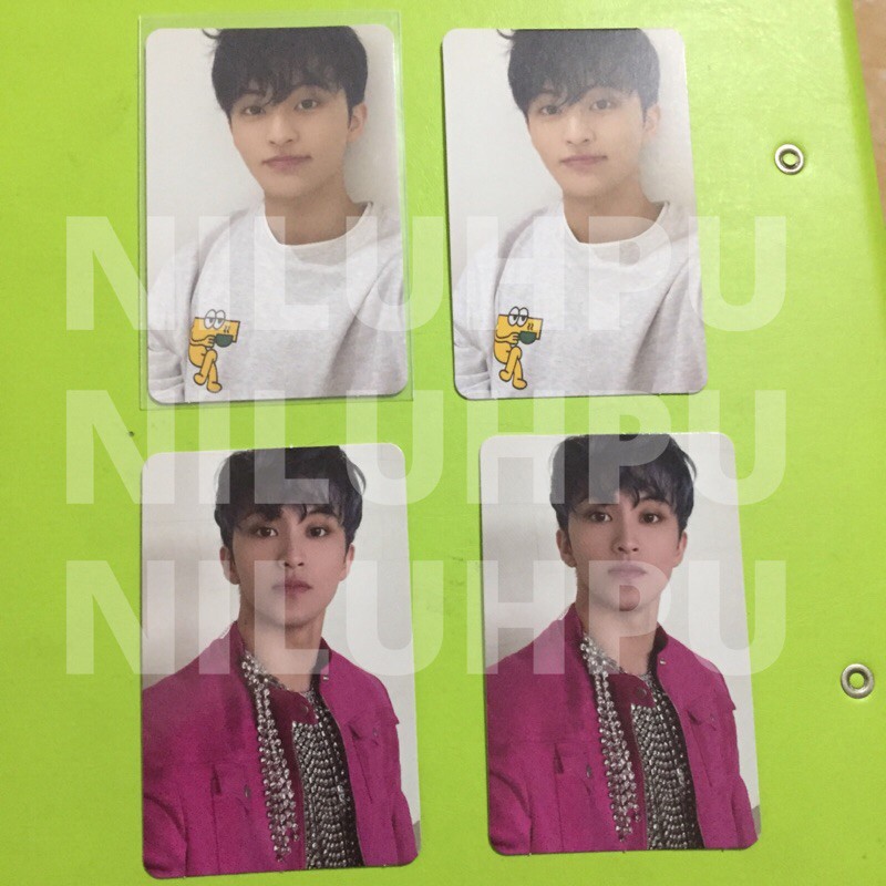 pc mark hot sauce | photocard mark dari album hot sauce chilling version | pc mark | pc cafe mark