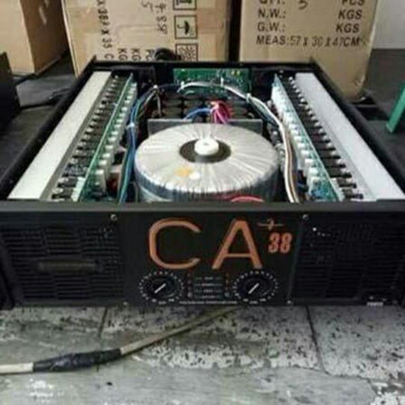 Power amplifier CA38+ Soundstandard Ca38 plus body panjang