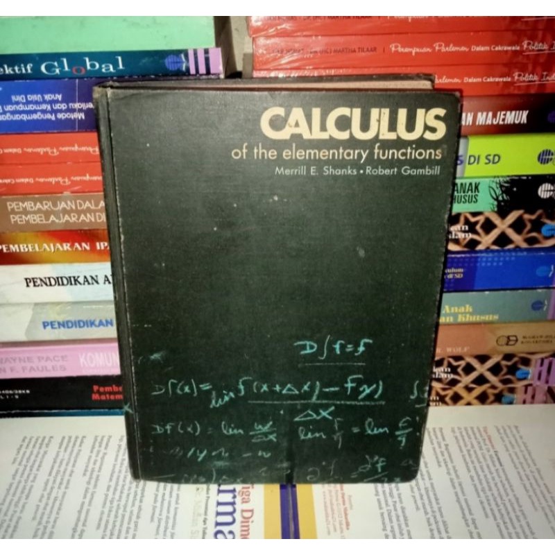 CALCULUS OF THE ELEMENTARY FUNCTIONS